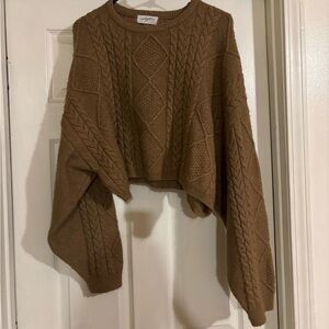 Carly Jean Los Angeles cropped sweater